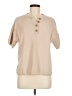 Lillusory Tan Short Sleeve Top Size M - photo 1