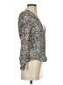 Suncoo 100% Viscose Green Long Sleeve Blouse Size XS - photo 4