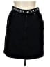 Tommy Hilfiger Solid Black Denim Skirt Size L (estimated) - photo 1