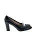 Elle M Black Heels Size 8 1/2 - photo 1