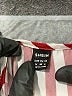 Shein Stripes Red 3/4 Sleeve Blouse Size M - photo 7