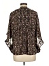 Pinky 100% Polyester Brown Black 3/4 Sleeve Blouse Size M - photo 2