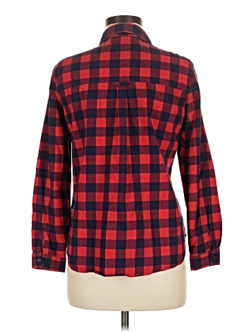 Zara Basic Long Sleeve Button-Down Shirt (view 2)