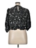 Vanilla Star 100% Rayon Black 3/4 Sleeve Blouse Size XL - photo 2