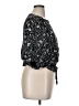 Vanilla Star 100% Rayon Black 3/4 Sleeve Blouse Size XL - photo 4
