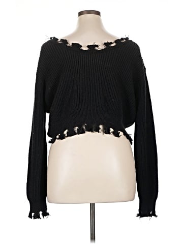 Romwe Pullover Sweater (view 2)