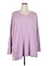 Croft & Barrow Purple Pullover Sweater Size 2X - photo 1