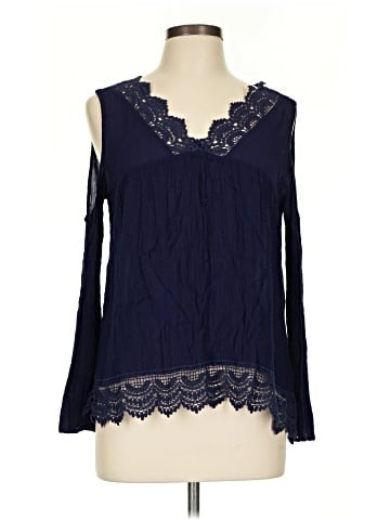 Jolt Long Sleeve Blouse (view 1)