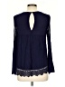 Jolt 100% Rayon Blue Long Sleeve Blouse Size L - photo 2
