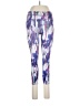 Athleta Print Purple Active Pants Size L - photo 1
