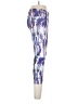 Athleta Print Purple Active Pants Size L - photo 4