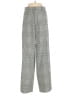 anOnlyChild 100% Polyester Plaid Gray Black Dress Pants Size 6 - photo 1