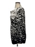Dana Buchman Silver Black Long Sleeve Top Size XL - photo 5