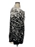 Dana Buchman Silver Black Long Sleeve Top Size XL - photo 4