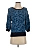 Ann Taylor Animal Print Blue Pullover Sweater Size S - photo 1