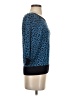 Ann Taylor Animal Print Blue Pullover Sweater Size S - photo 4
