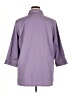 Koret Purple 3/4 Sleeve Button-Down Shirt Size 18 - photo 2