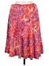 George Print Red Casual Skirt Size 8 - 10 - photo 1