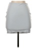 Assorted Brands Solid Gray Faux Leather Skirt Size S - photo 1