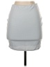 Assorted Brands Solid Gray Faux Leather Skirt Size S - photo 2