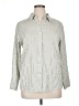 Assorted Brands Stripes Ivory 3/4 Sleeve Button-Down Shirt Size XL - photo 1