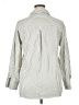 Assorted Brands Stripes Ivory 3/4 Sleeve Button-Down Shirt Size XL - photo 2