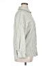 Assorted Brands Stripes Ivory 3/4 Sleeve Button-Down Shirt Size XL - photo 4