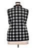 Croft & Barrow 100% Polyester Black Vest Size XXL - photo 2