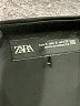 Zara 100% Polyester Black Sleeveless Top Size S - photo 4