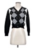 Unbranded Argyle Black Cardigan Size XS (estimated) - photo 1