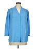 Investments 100% Polyester Blue 3/4 Sleeve Blouse Size L - photo 1