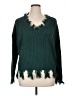 Fashion Nova 100% Acrylic Green Pullover Sweater Size 1X - photo 1
