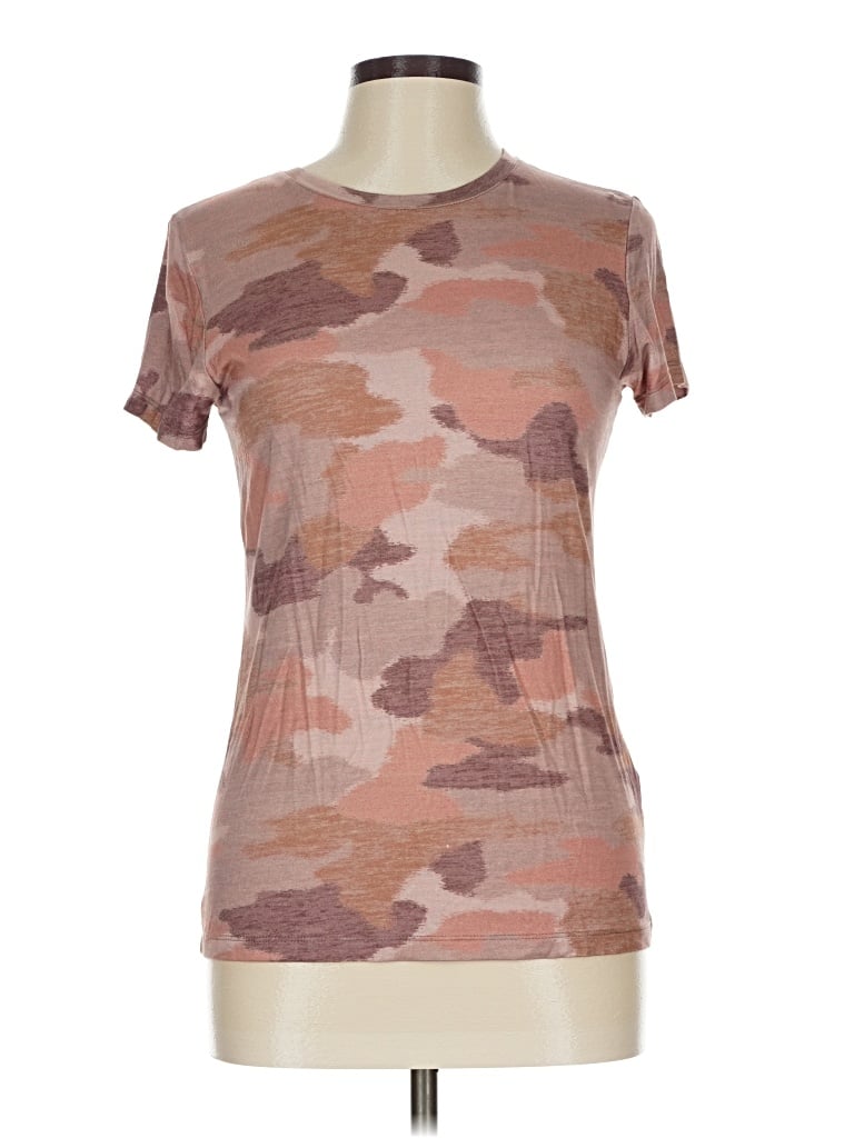Pre-owned L'agence Active T-shirt In Brown
