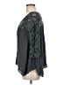 Jolt Gray 3/4 Sleeve Blouse Size M - photo 5
