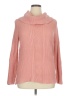Jeanne Pierre Pink Turtleneck Sweater Size XL - photo 1