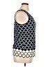 Max Studio Blue Sleeveless Top Size XL - photo 4