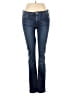 7 For All Mankind Hearts Blue Jeans Size 30 waist - photo 1
