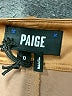 Paige Solid Tan Khaki Shorts Size 0 - photo 3