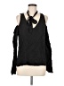 Line & Dot Black Sleeveless Blouse Size M - photo 1