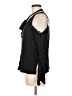 Line & Dot Black Sleeveless Blouse Size M - photo 5