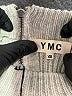 YMC 100% Lambswool Solid Gray Silver Wool Pullover Sweater Size XS - photo 7