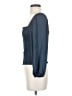 J.Crew 100% Polyester Blue 3/4 Sleeve Blouse Size XS - photo 5