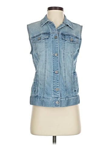 Laurie Felt Denim Vest (view 1)