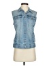 Laurie Felt Blue Denim Vest Size XXS - photo 1