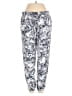 Fabletics Print Silver Casual Pants Size S - photo 1