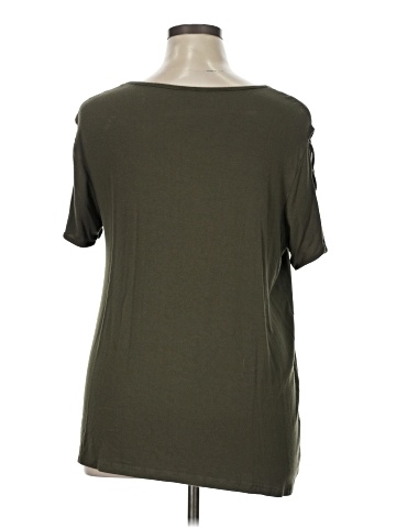 White Mark Short Sleeve Top (view 2)