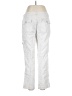 Hei Hei Stripes White Silver Casual Pants Size 12 - photo 2