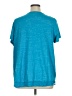 Catherines Teal Short Sleeve Top Size 0X - photo 2