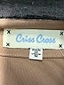 Criss Cross 100% Polyester Black Formal Skirt Size M - photo 4