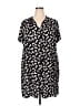 Unbranded Print Black Casual Dress Size 2X (estimated) - photo 1